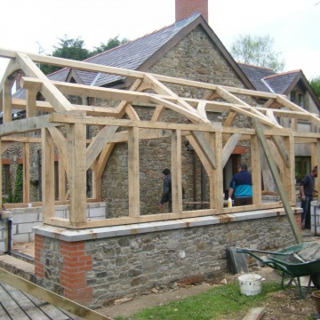 Timber Frame Extension